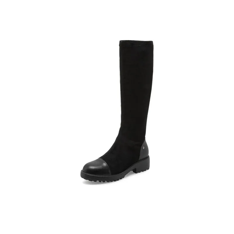 Hush Puppies Knee high Boots Women's Black-2