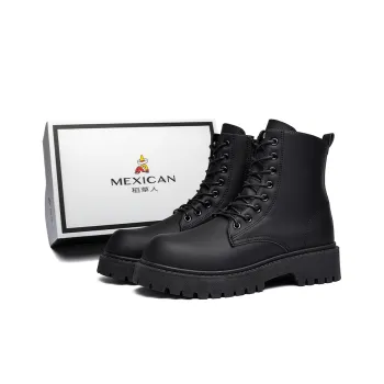 MEXICAN Short Martin Boot Unisex Black Box