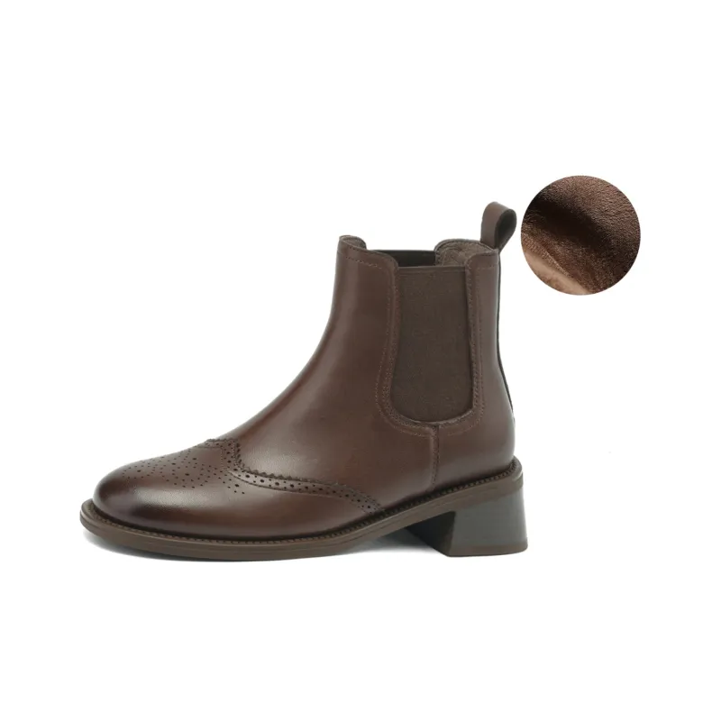 D:FUSE SCANDINAVIA Short Chelsea Boots 5cm Women's-6