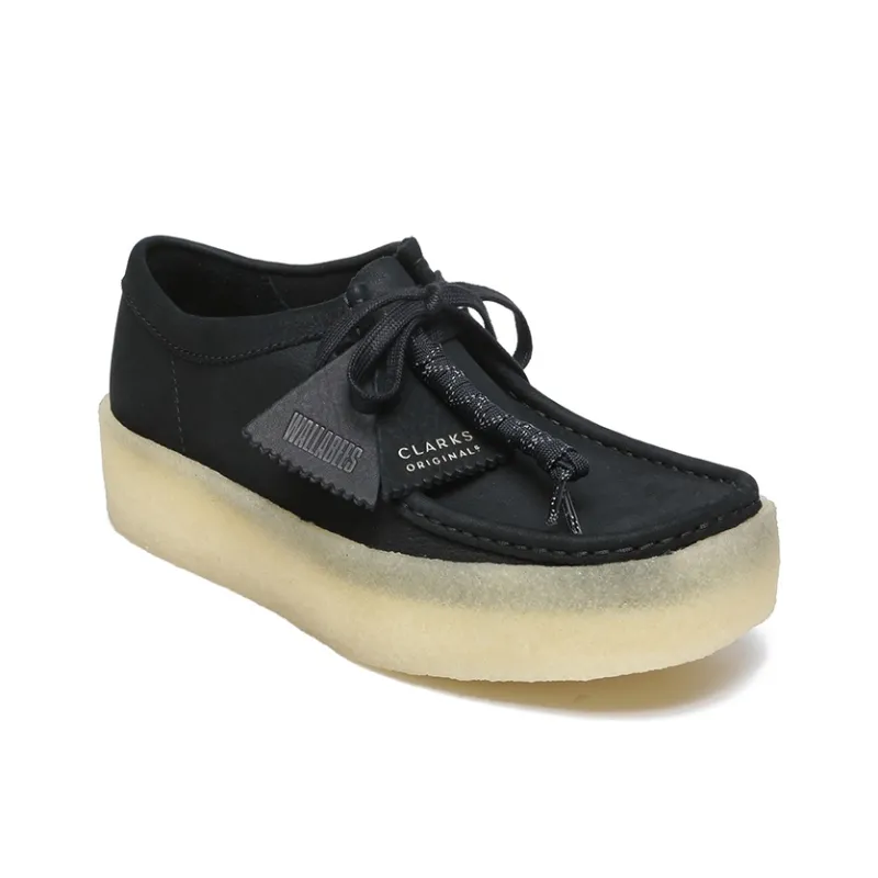 Clarks Wallabee Cup 'Black Nubuck'-2