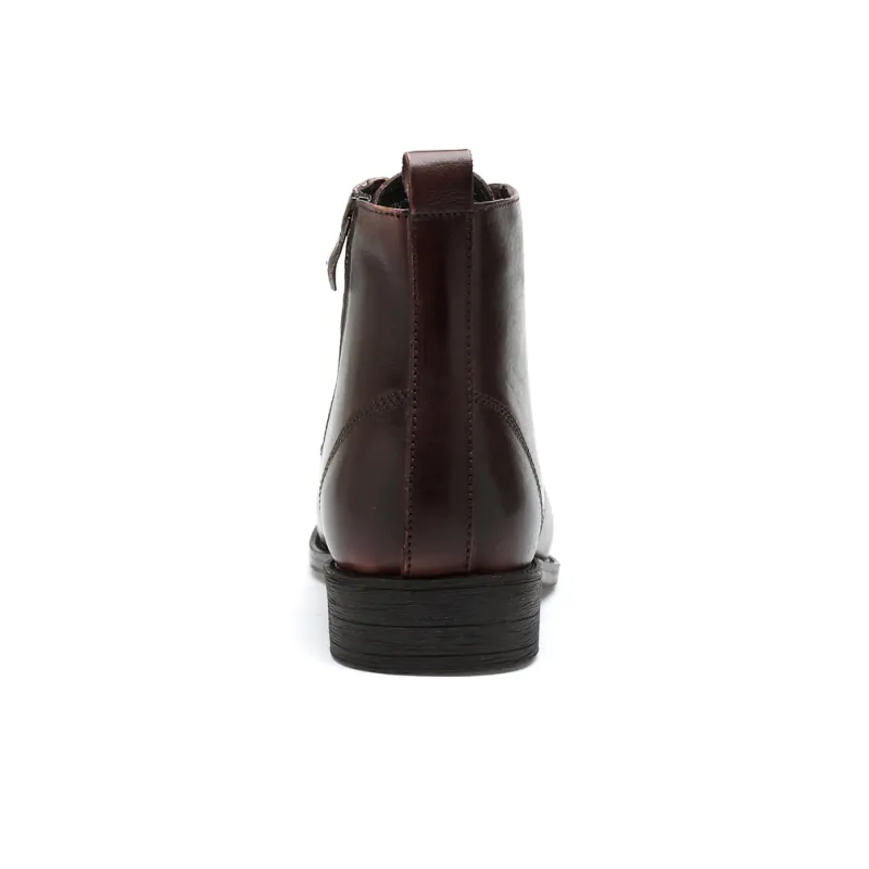 XIMO BULL Ankle Length Martin Boot 3cm Men's-6