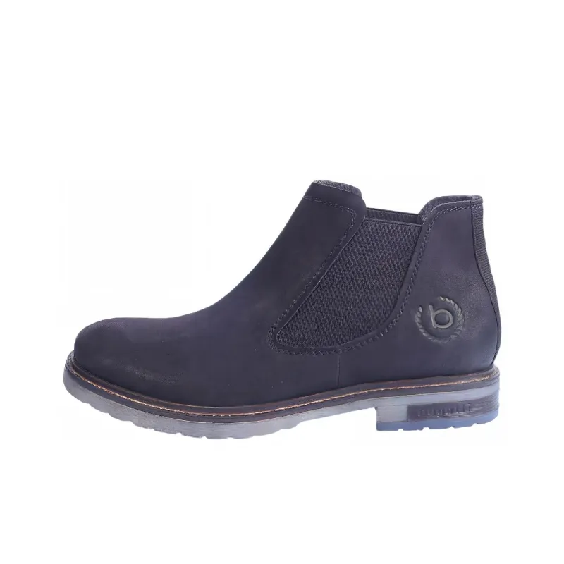 Bugatti Short Chelsea Boots Men's Black-0