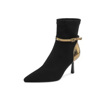 MARINO FABIANI Ankle Boots 7.5cm Women's Black