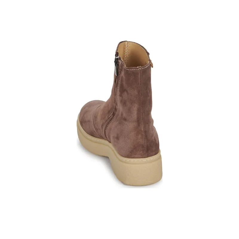 El Naturalista ARPEA Ankle Boots 4cm Women's Brown-4