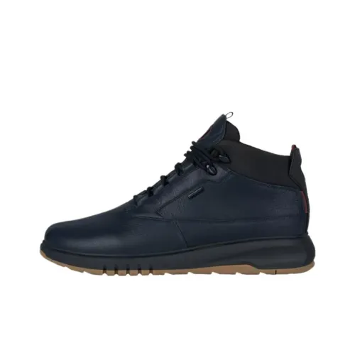 GEOX Aerantis 4X4 Ab Wear-Resistant Slip-Resistant Ankle-Length Outdoor Boots Men's Dark Marine Blue
