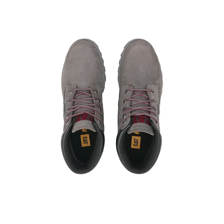 CAT Slip Resistant Ankle Length Outdoor Boots Men's Gray-2