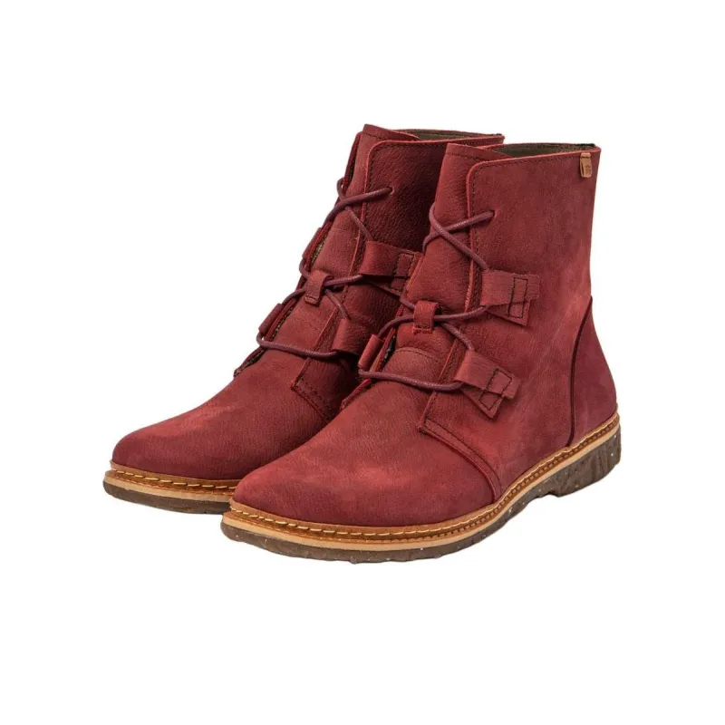 El Naturalista ANGKOR Ankle Boots 2cm Women's Red-1