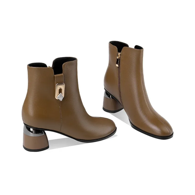 Devanro Ankle Boots 5.5cm Women's-7