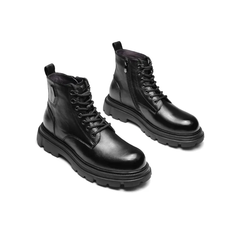 Strongman 3515 Martin Boot Men's Black Brown-3
