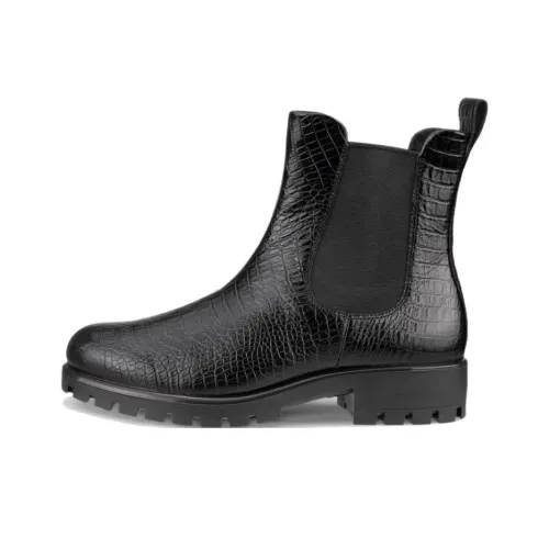 Ecco Modtray Short Chelsea Boots Women's Black