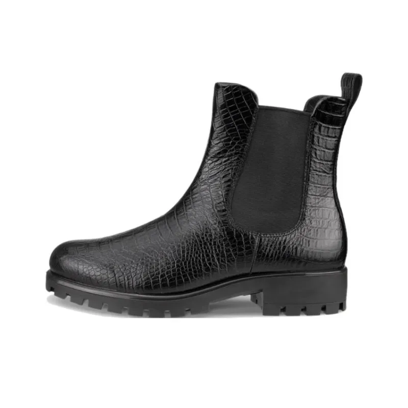 Ecco Modtray Short Chelsea Boots Women's Black-0