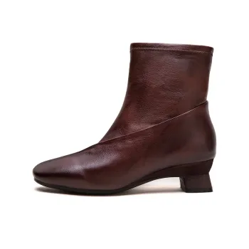 Jay Ankle Boots Women's Coffee/Black