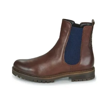 Gabor Short Chelsea Boots 3cm Women's Brown