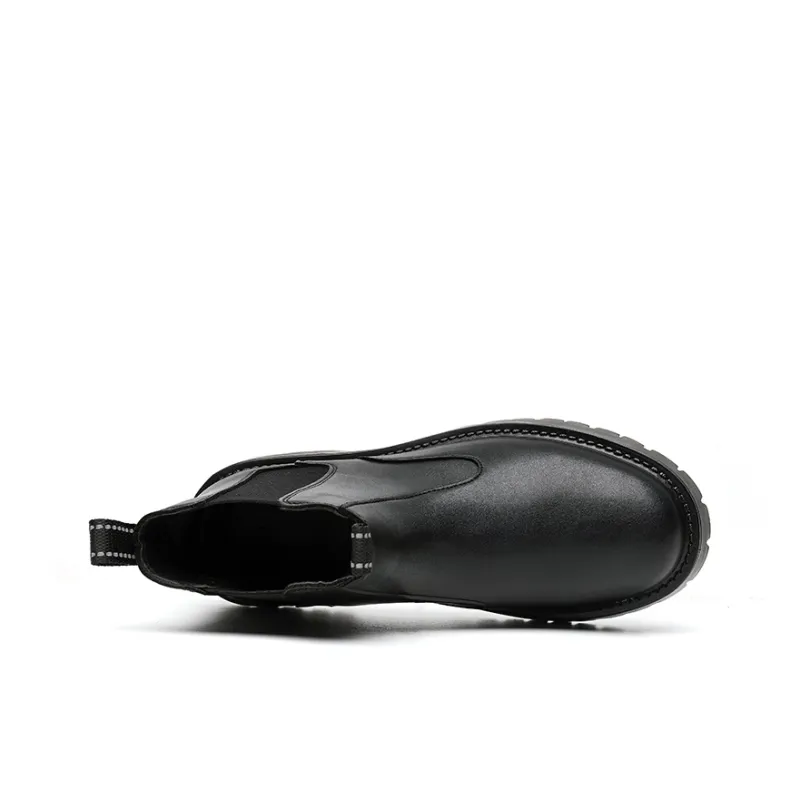 Aquarius Chelsea Boots Men Black/White-10