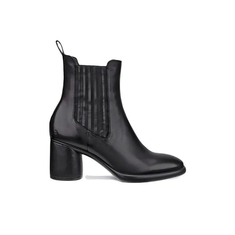 Ecco Sculpture Luxury Style 55 Short Chelsea Boots Women's Black-1
