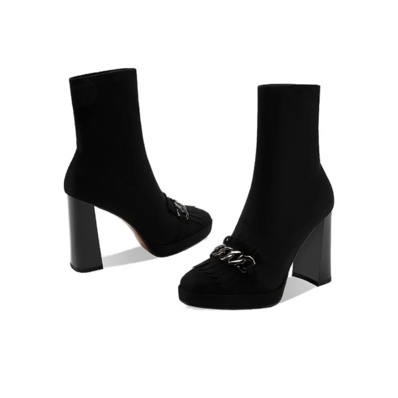 Princess & Isabel Ankle Boots Women's Black-2