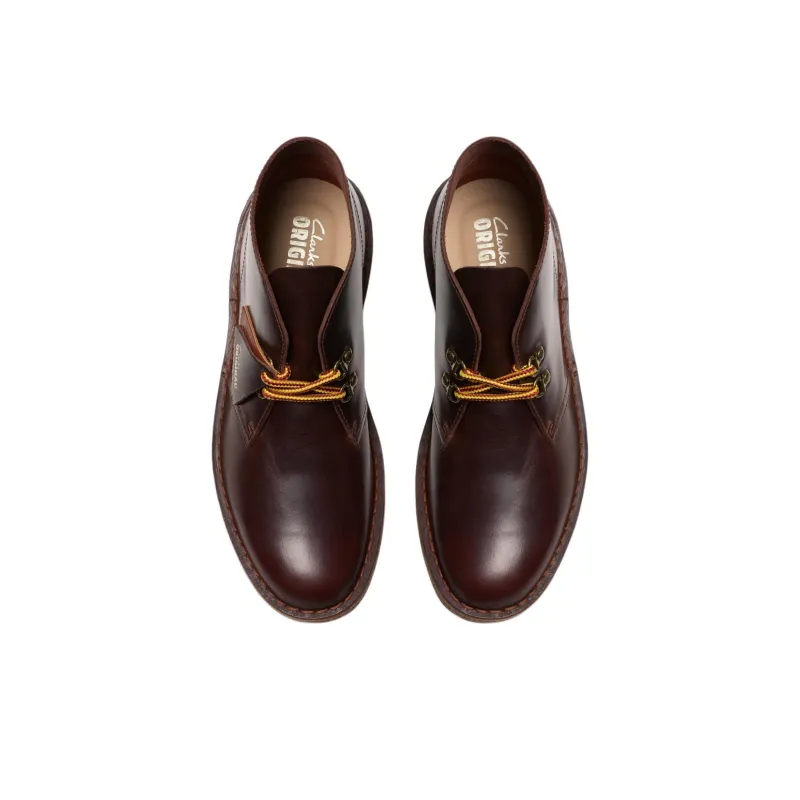 Clarks Ankle Boots Men's Red Brown-3