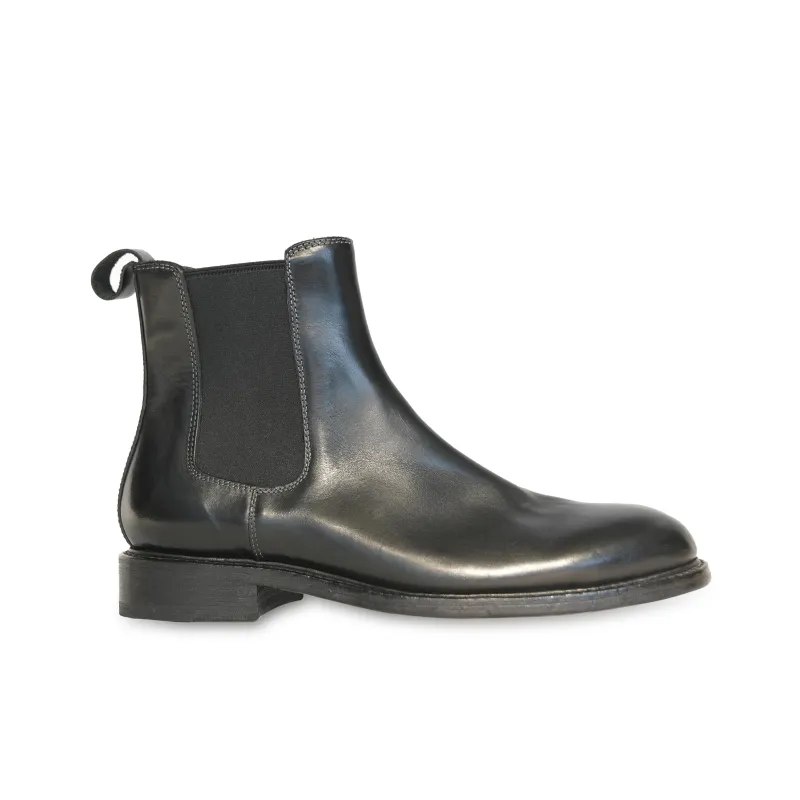 ANTONIO BAREZZI Ankle-Length Chelsea Boots Men's Black-1
