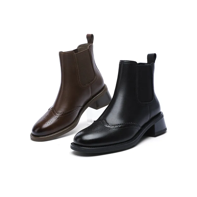 GOLDLION Short Chelsea Boots Women's-3