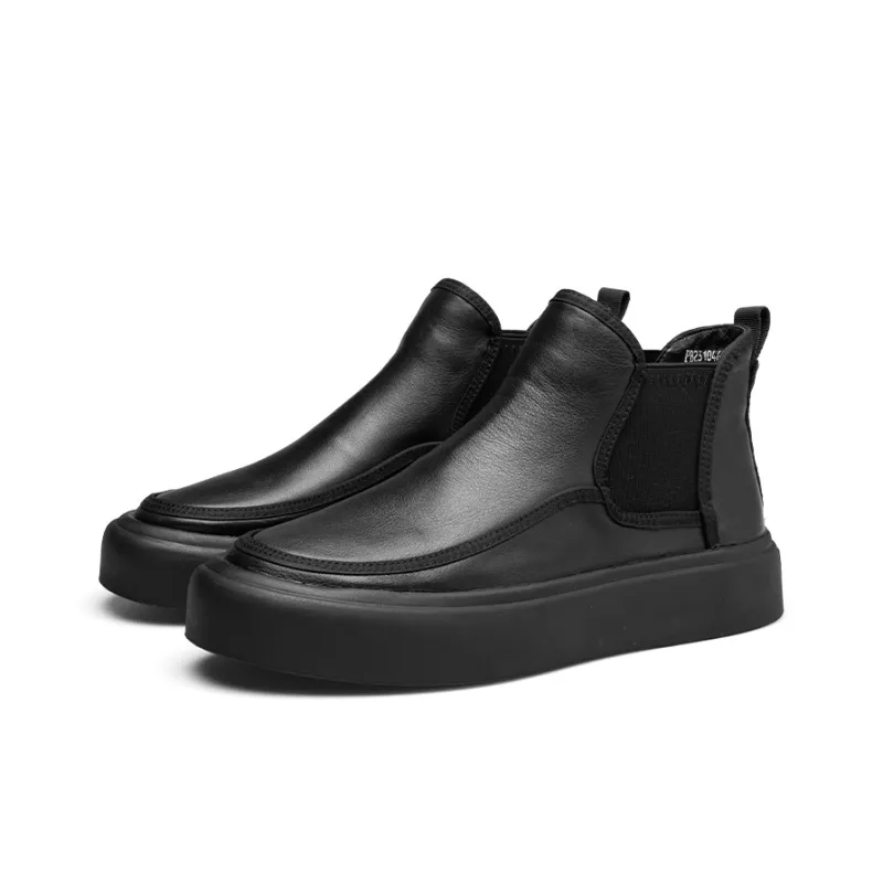 PARDASAUL Chelsea Boots Men Frosted Black/Nappa Black-7
