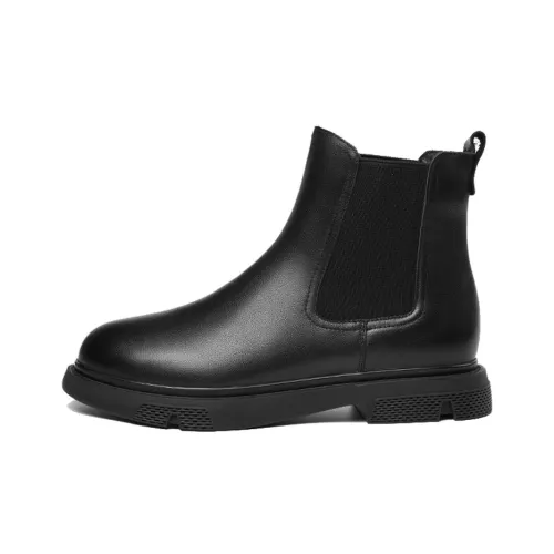 AOKANG Short Chelsea Boots 3cm Women's Black