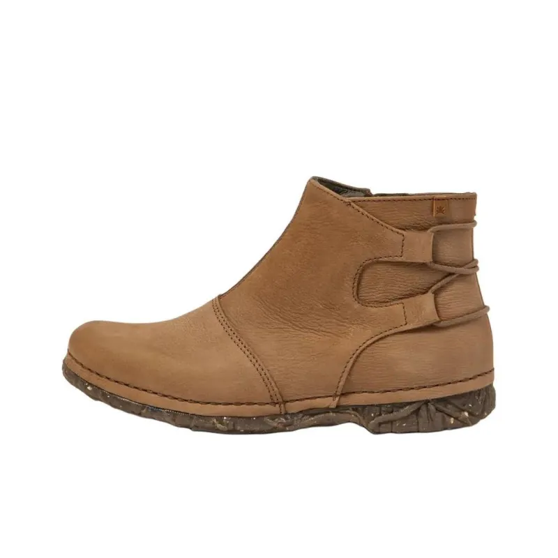 El Naturalista ANGKOR Ankle Boots 2cm Women's Light Brown-0