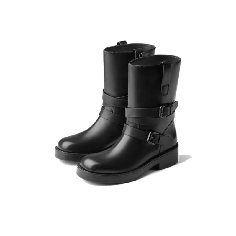 73Hours Chance Island Ankle Boots Women's Black-2