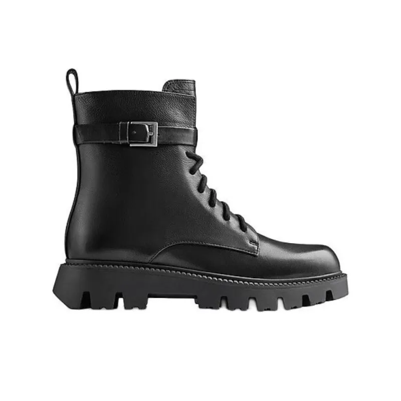 73Hours Sea Wave Echo Short Martin Boot Women's Black-1