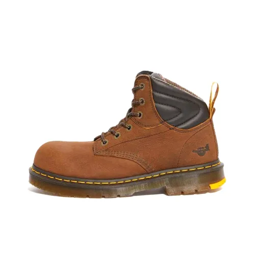 Dr.Martens Hynine Safety Toe Work Boots 'Brown'
