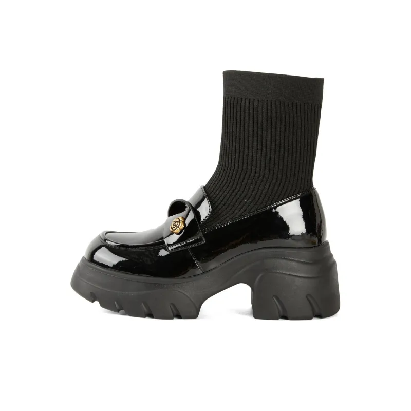 PT'SON Ankle Boots Women's Slim Boots-5