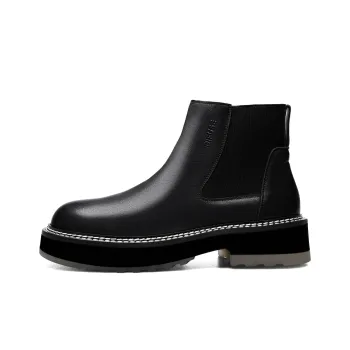 D FUSE SCANDINAVIA Short Chelsea Boots Men's Black