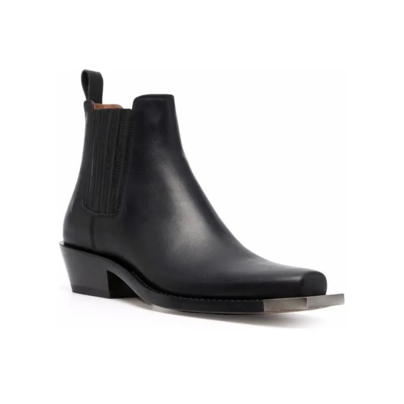 BUTTERO 45mm Leather Chelsea Boots-1