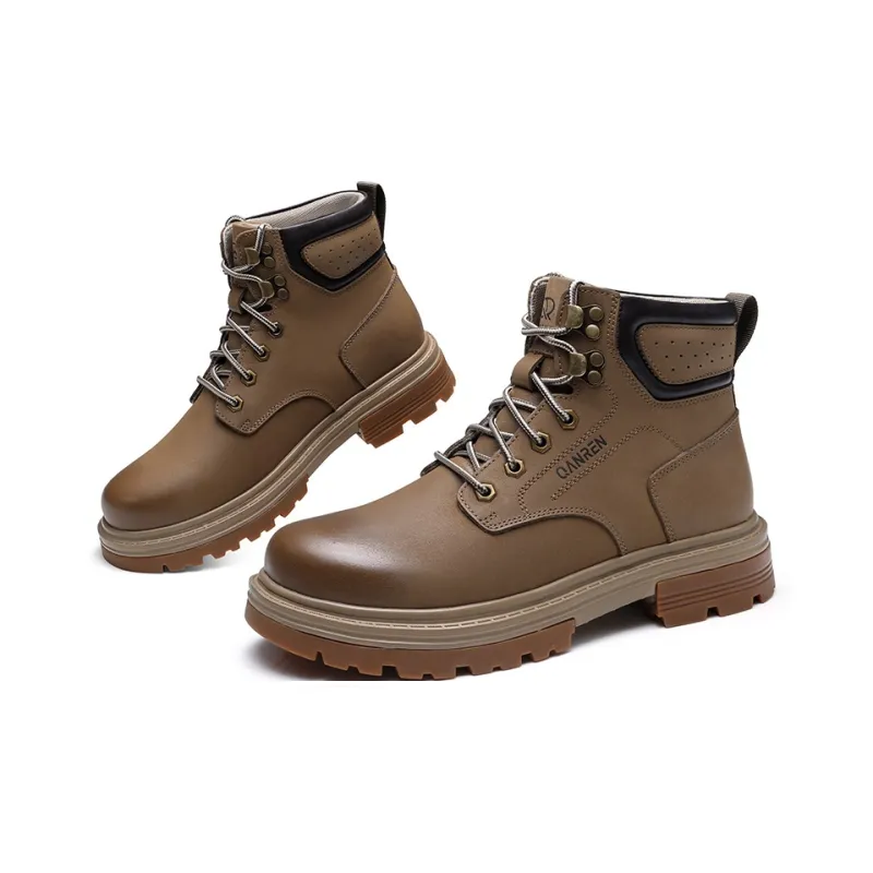 Strongman 3515 Martin Boot Men's Black Khaki-7