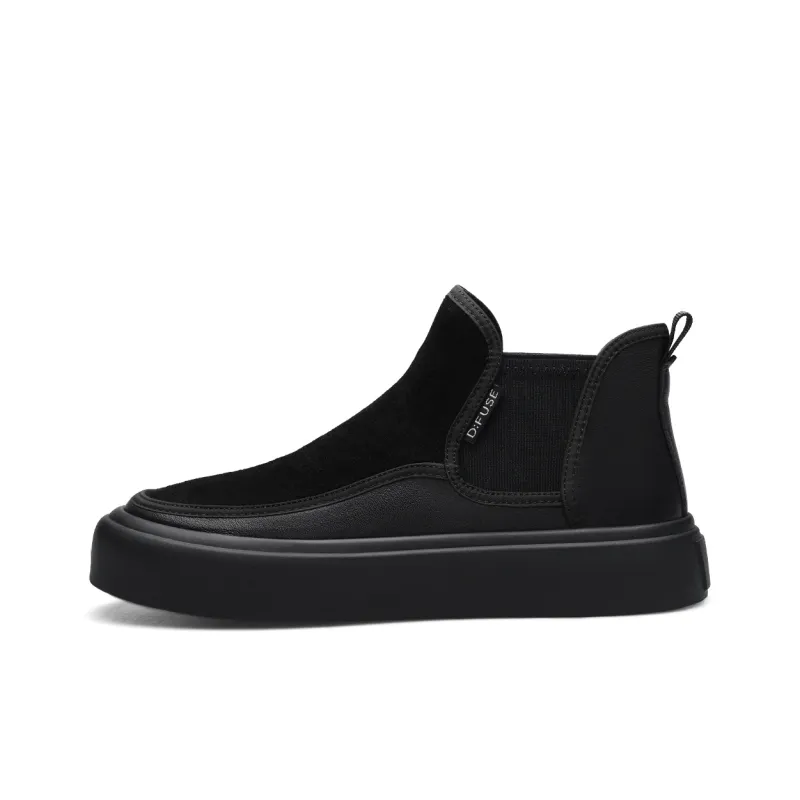 D FUSE SCANDINAVIA Chelsea Boots Men's Frosted Black-0