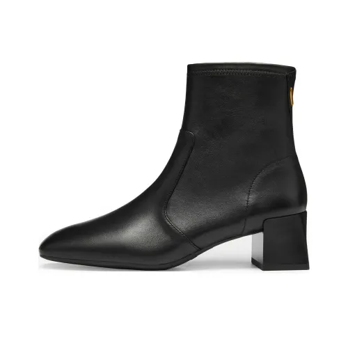 Staccato Sugar Cube Cream Ankle Boots Women's