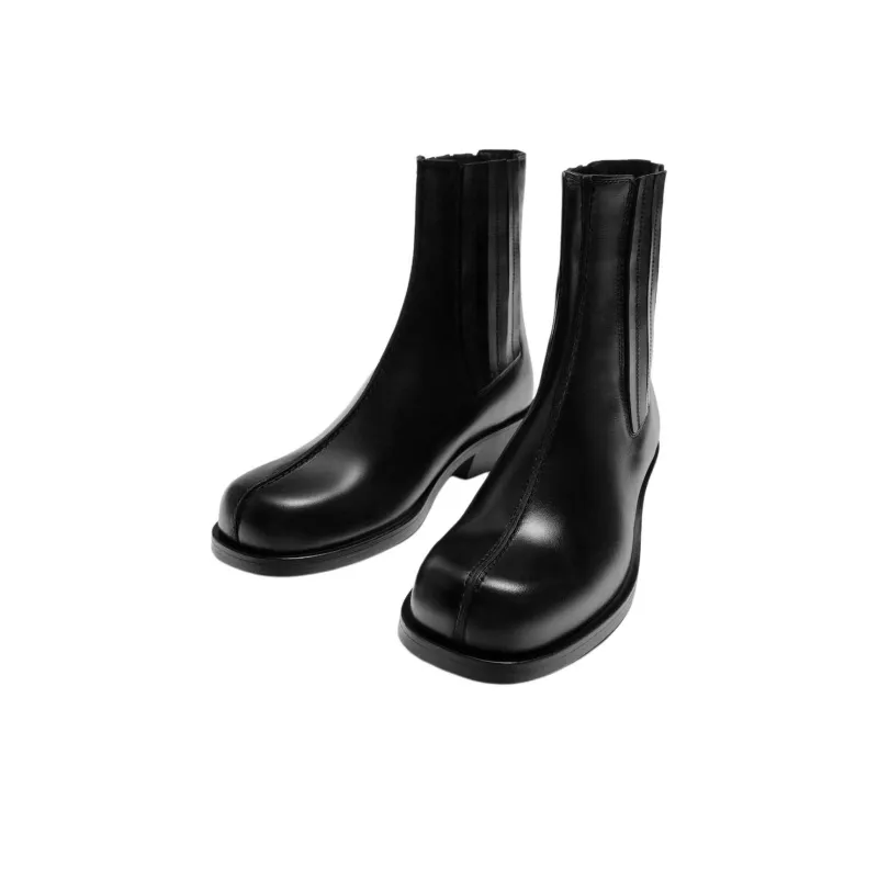 NANUSHKA x ZARA Short Chelsea Boots Men's Black-2