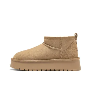 Beau Today Snow Boots Women's Camel/Black/Apricot