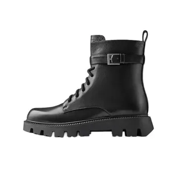 73Hours Sea Wave Echo Short Martin Boot Women's Black