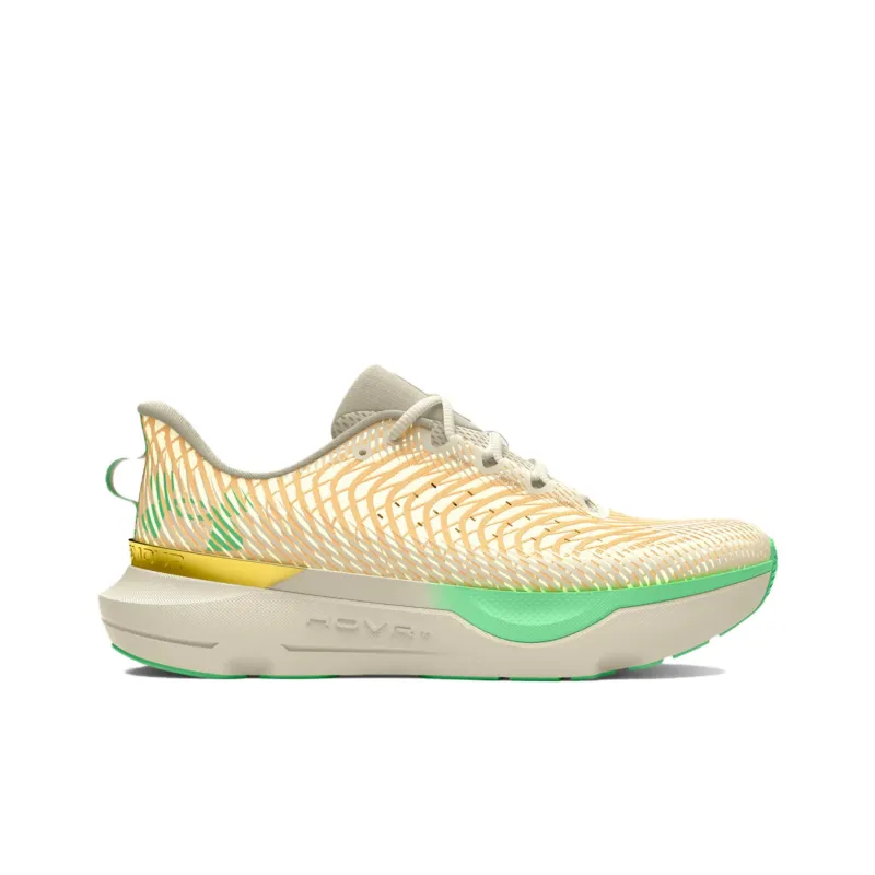 Under Armour Infinite Pro Wear resistant And Lightweight Low Top Casual Running Shoes Men's Beige-1