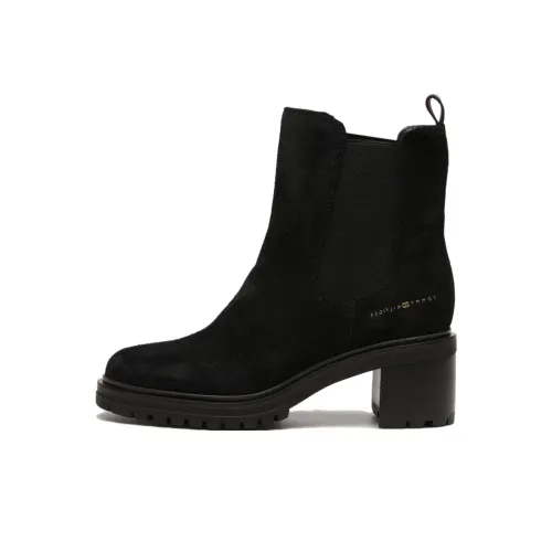 Tommy Hilfiger Short Chelsea Boots Women's Black