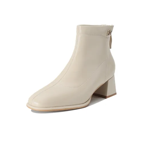 【dme】 Ankle Boots Women's Beige