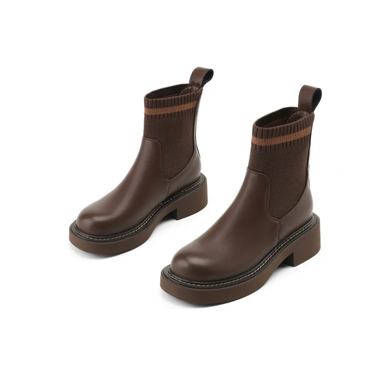 DAPHNE Short Chelsea Boots 4.5cm Women's-7