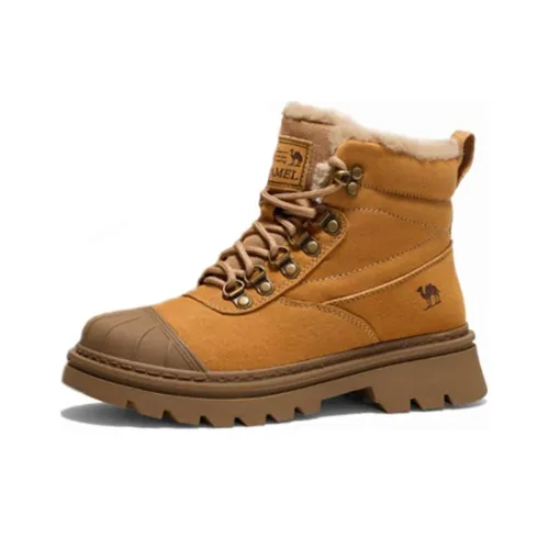 CAMEL Warm Wear-Resistant Slip-Resistant Short Outdoor Boots Women's