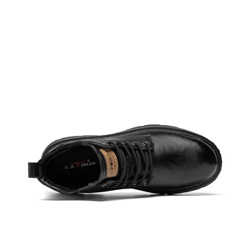 G.N.SHIJIA Ankle Boots 5cm Men's-3