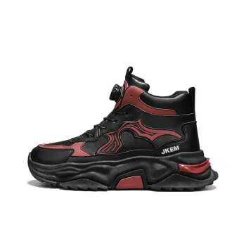 JKEM Anti Slip Wear Resistant High Top Chunky Sneakers Men's