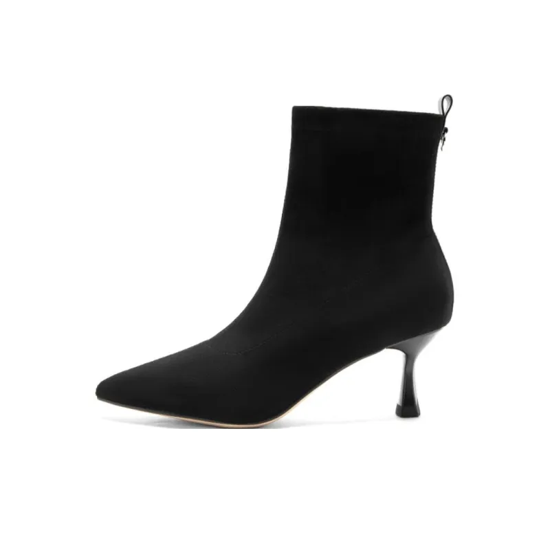 NINE WEST Ankle Boots 6.5cm Women's Black-0