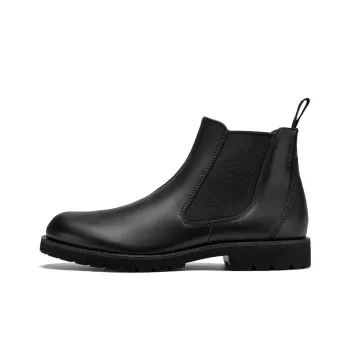 Ecco Justin Collection Short Chelsea Boots Men's Black