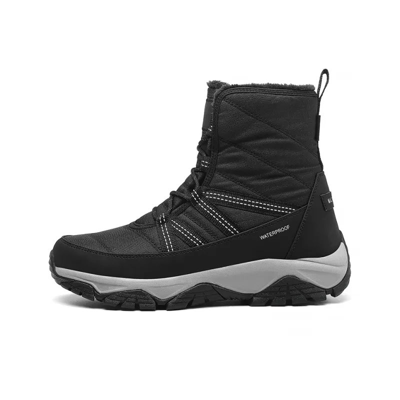 XIANGGUAN XGGO Warm Water-Resistant Wear-Resistant Slip-Resistant Crew Snow Boots Unisex-0