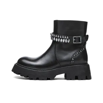 Ed Hardy ACC Ankle Boots Women's Black