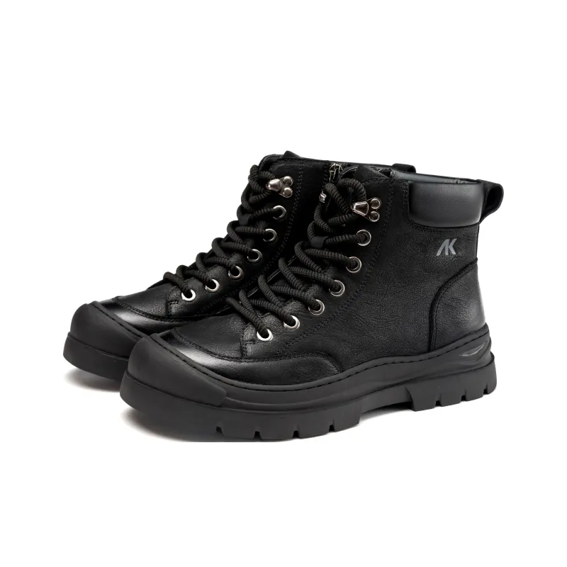 AOKANG 10.5cm Martin Boot Men's Black-2